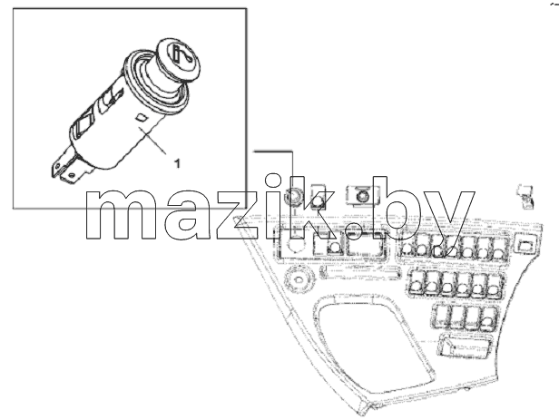 Cigarette Lighter Subassembly