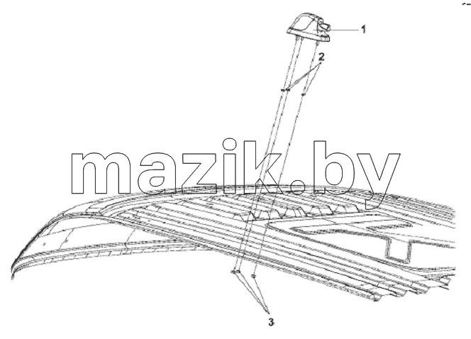 Front Outline Lamp Subassembly