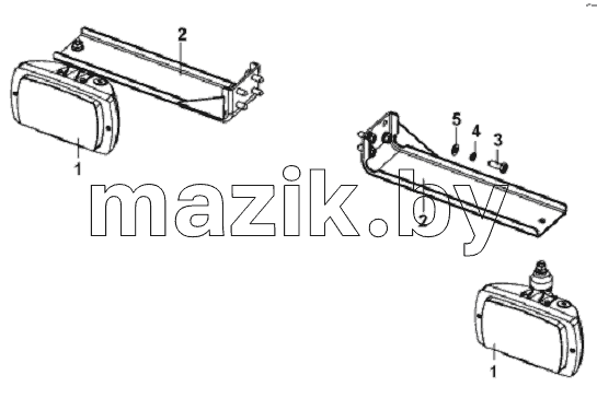 Front Fog Lamp Subassembly