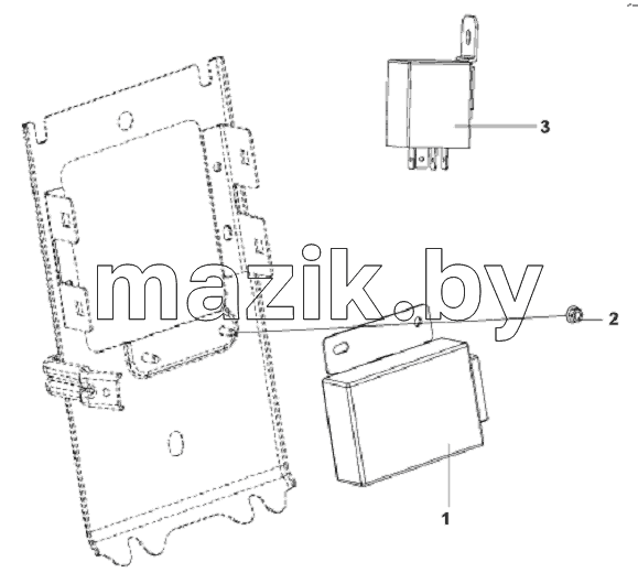 Wiper Relay Subassembly