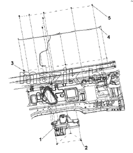 Windscreen Washer Subassembly