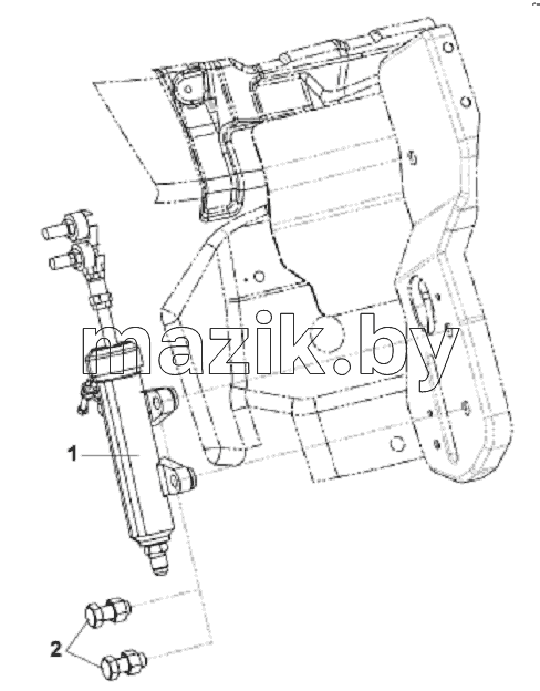 1604A-C0100 Главный цилиндр сцепления