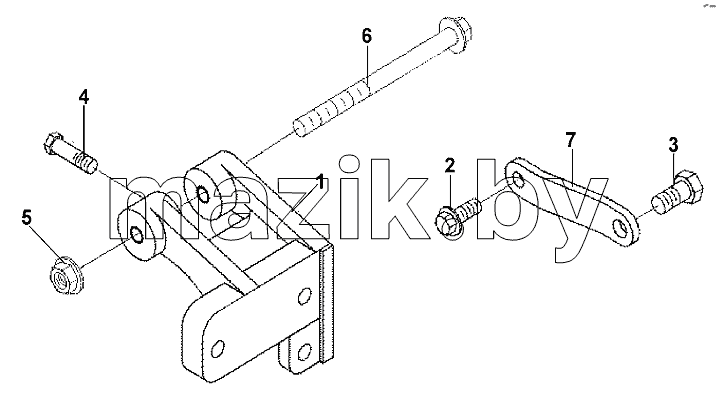 Installation parts, generator