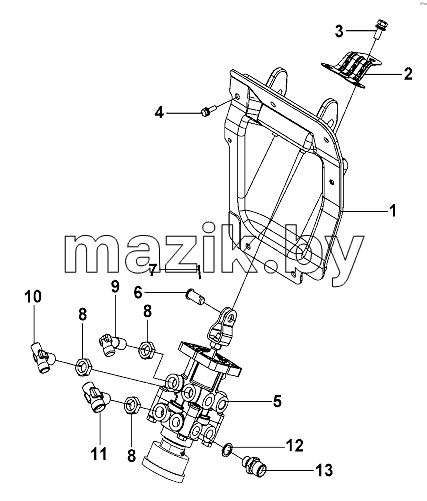 Air Brake Valve Group
