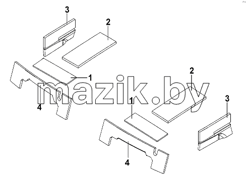 Sound/heat Insulation Group Of Roof Panel