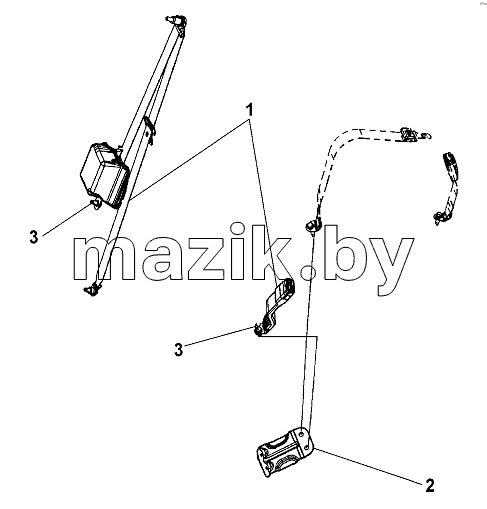 Driver Seat Belt Group