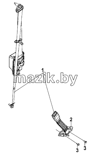 Passenger Seat Belt Group