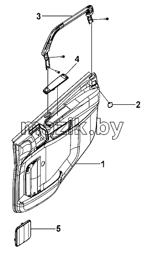 FR Door Trim Group