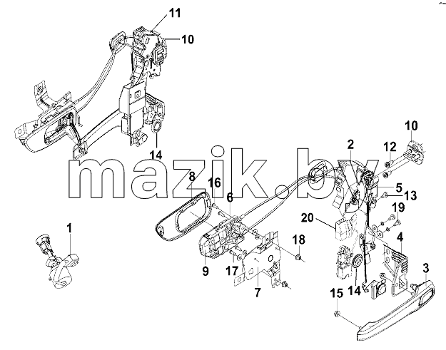 Ignition Lock And Door Lock Group
