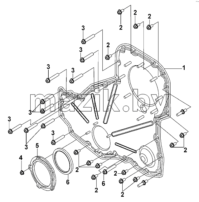 Gear Chamber Cover Group