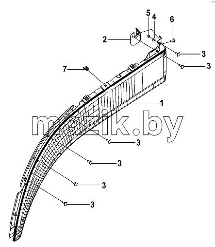 Left Wheel Cover- Complete Vehicle