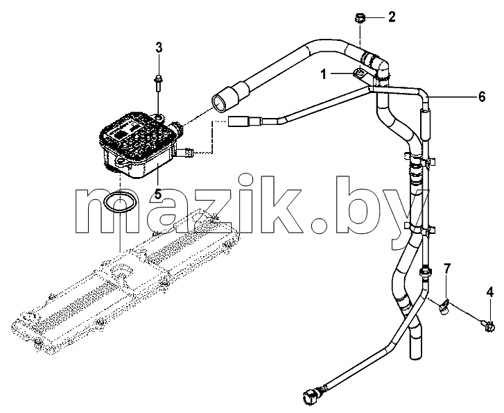 Crankcase Ventilating Group