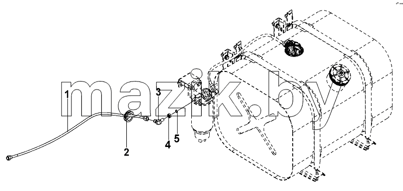 Fuel Feed Pipe Group