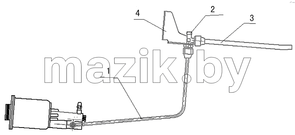 1608С-ZB7F0 Трубопровод