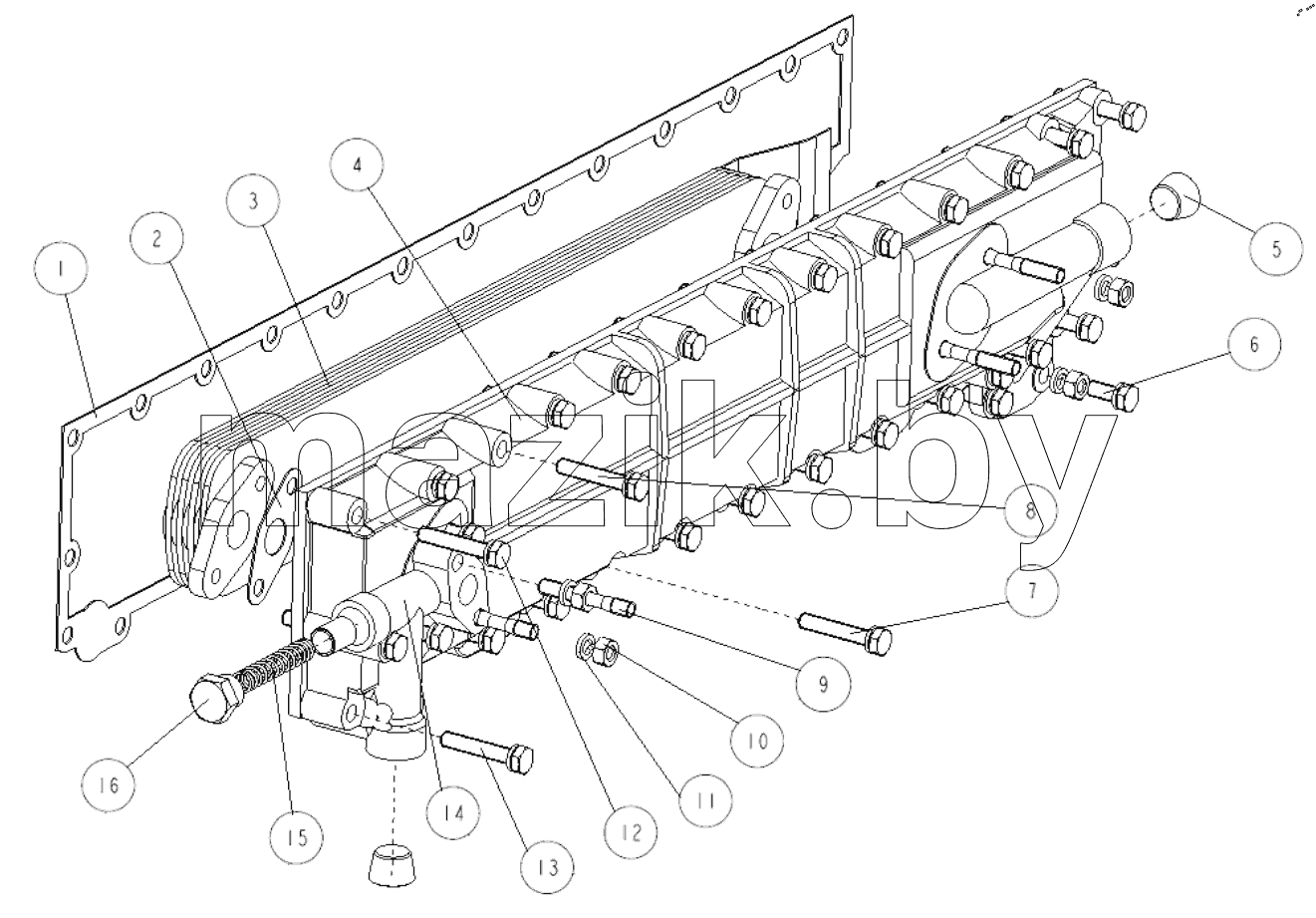 Oil Cooler Assembly