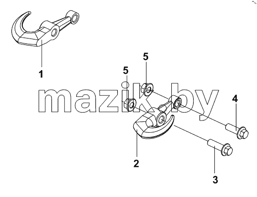  FRONT TOWING HOOK GROUP