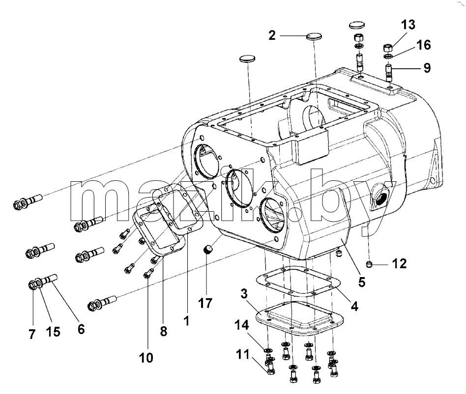  Gear Box Housing Assembly