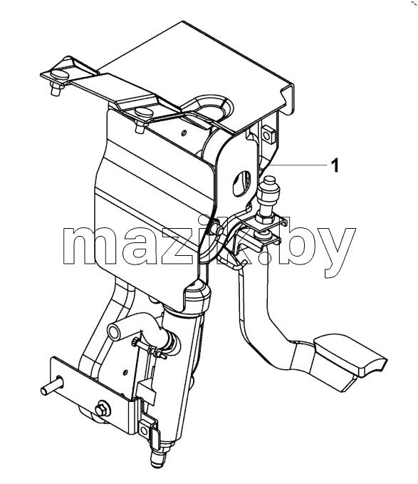  Clutch Pedal Subassembly