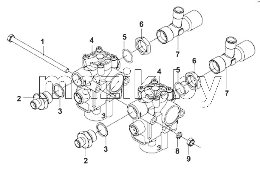  3550B-ZB700 Rear ABS
