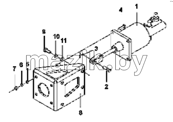  1608A-T0102 Clutch booster group