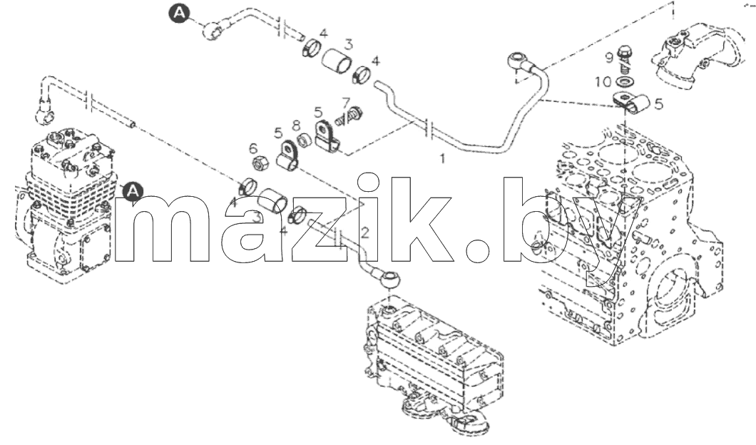  AIR COMPRESSOR COOLING WATER LINE (2)