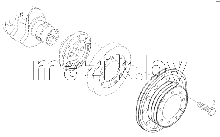  V-BELT PULLEY ASSY