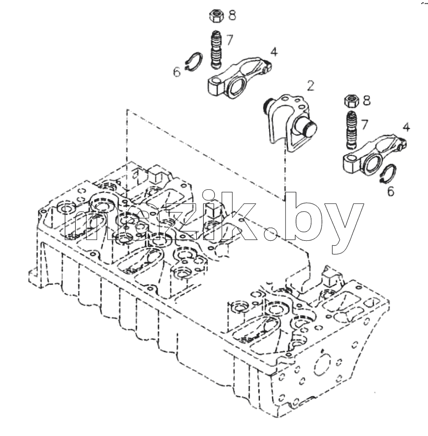  ROCKER ARM BRACKET