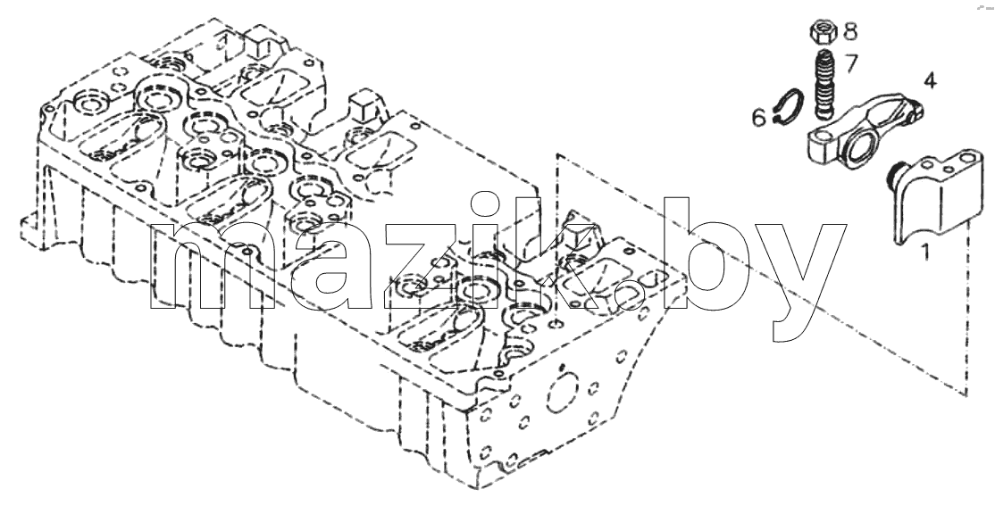 ROCKER ARM BRACKET