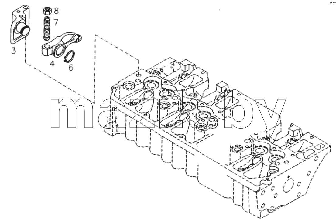  ROCKER ARM BRACKET
