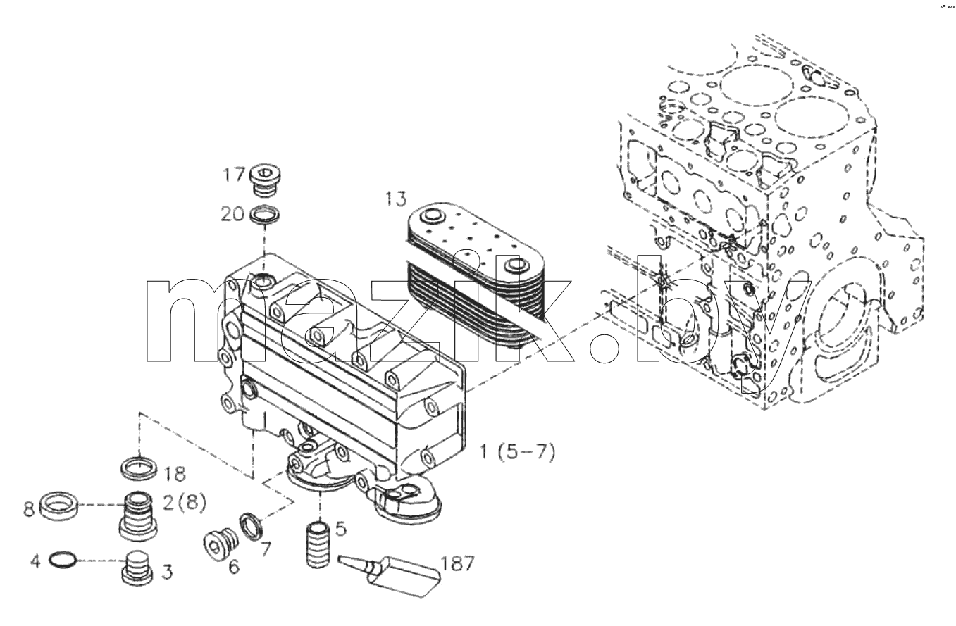  OIL COOLER BOX