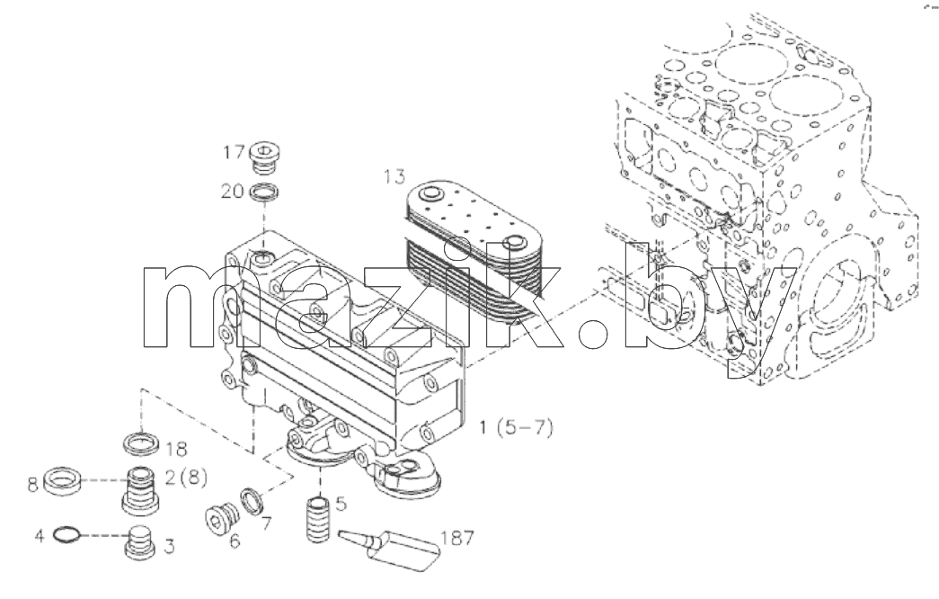  OIL COOLER BOX
