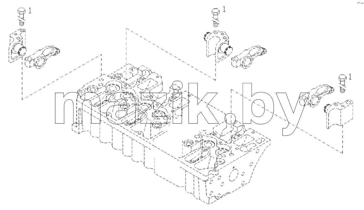  LOCKING PART-ROCKER ARM BRACKET