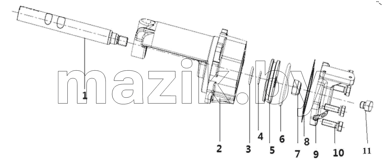  Auxiliary Box Air Cylinder