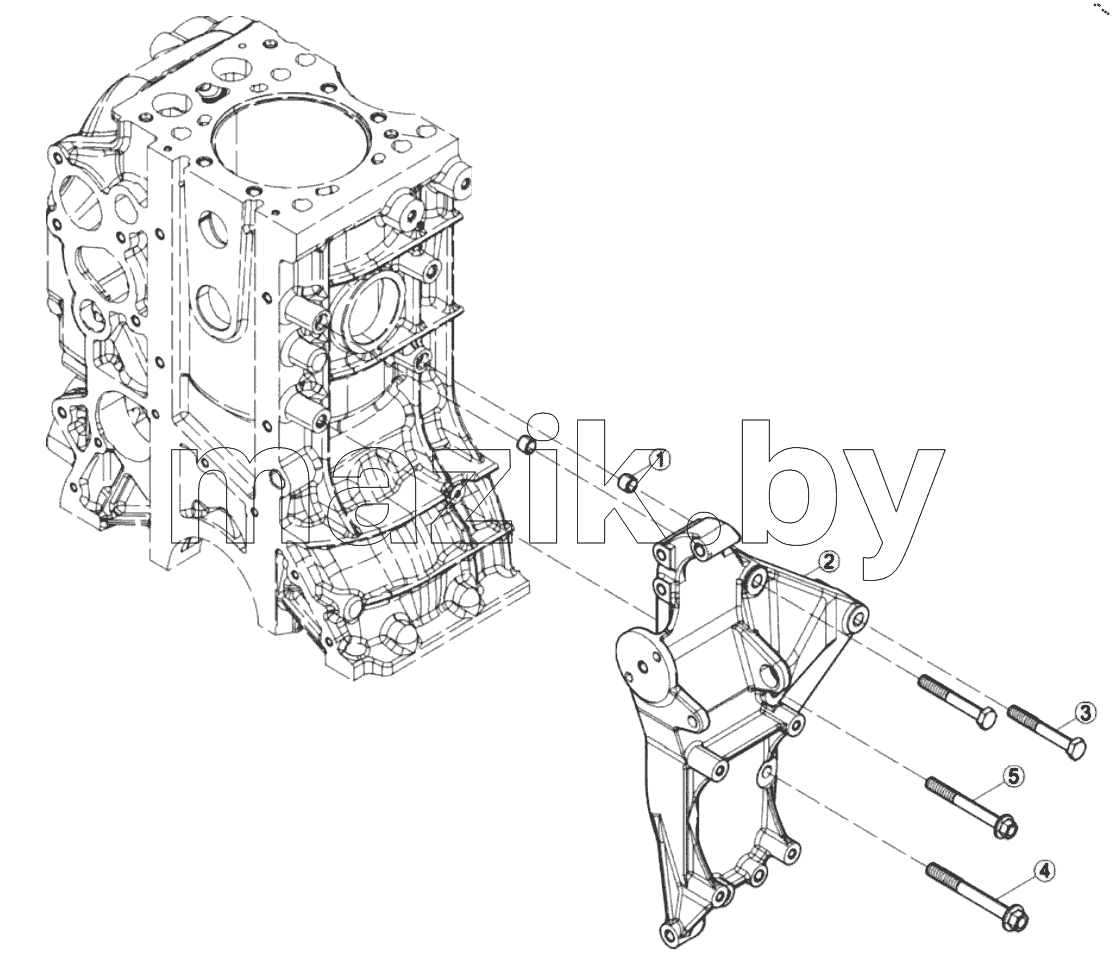  Alternator Bracket Group