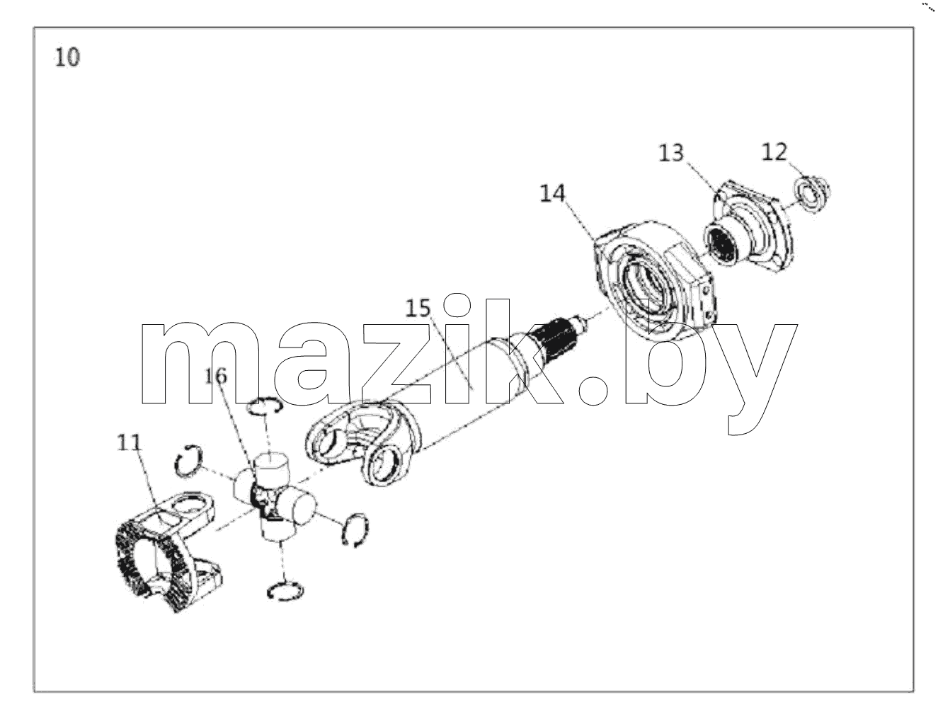  Drive Shaft Logic Assembly