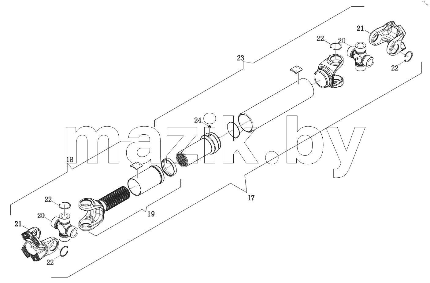  Drive Shaft Logic Assembly
