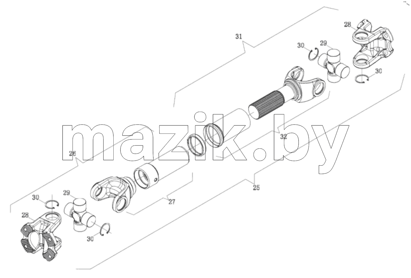  Drive Shaft Logic Assembly