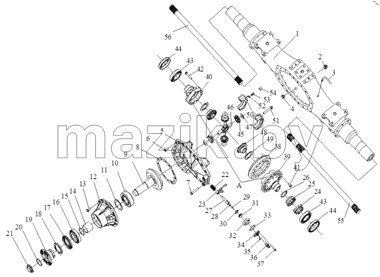  Rear Axle Assembly