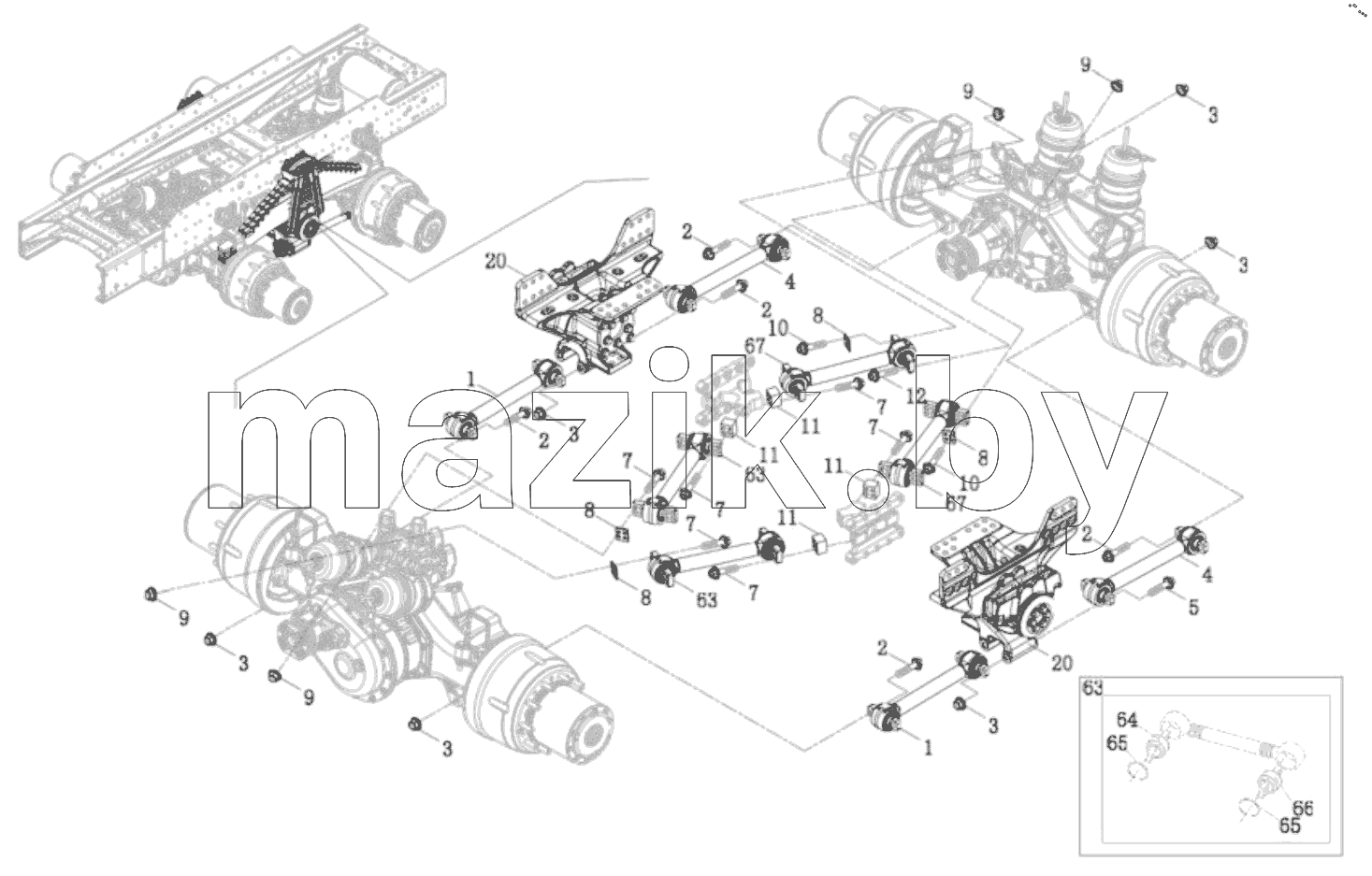  Rear Suspension Logic Assembly