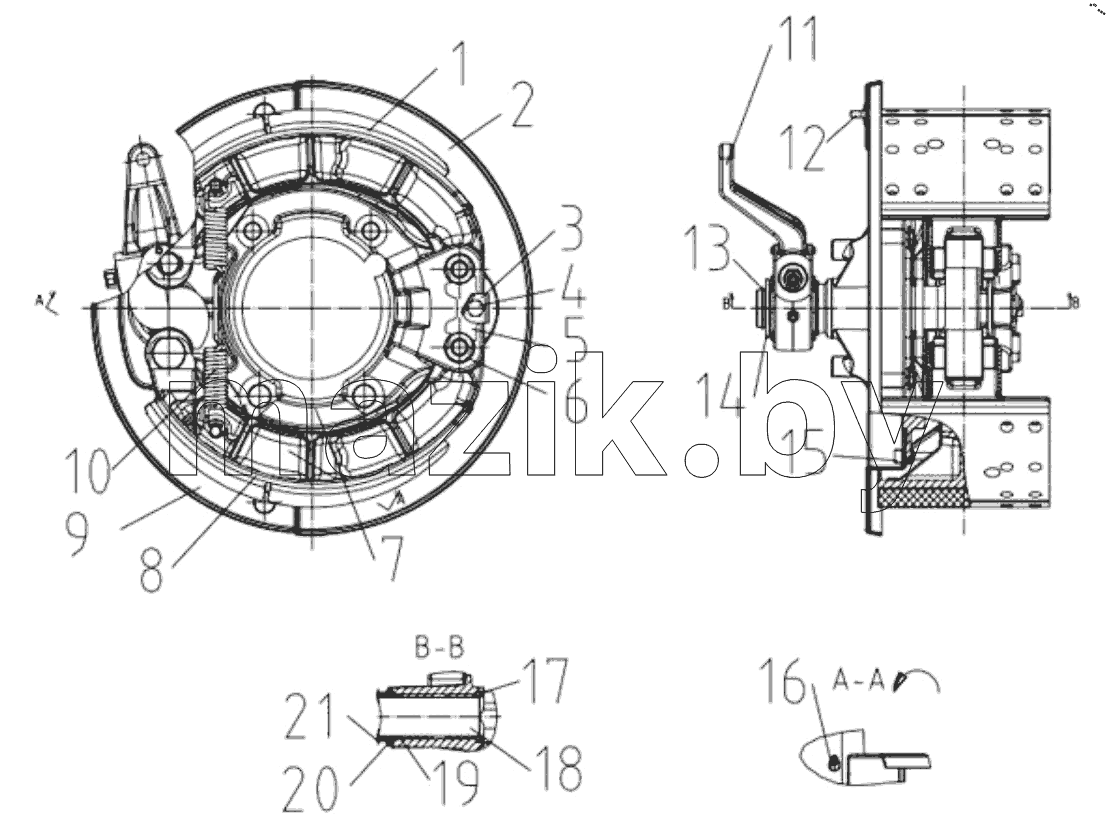  Front Brake Assembly