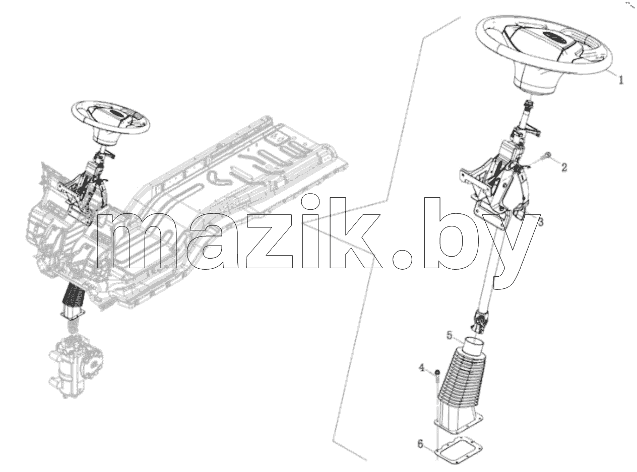  Steering Control and Transmission Module