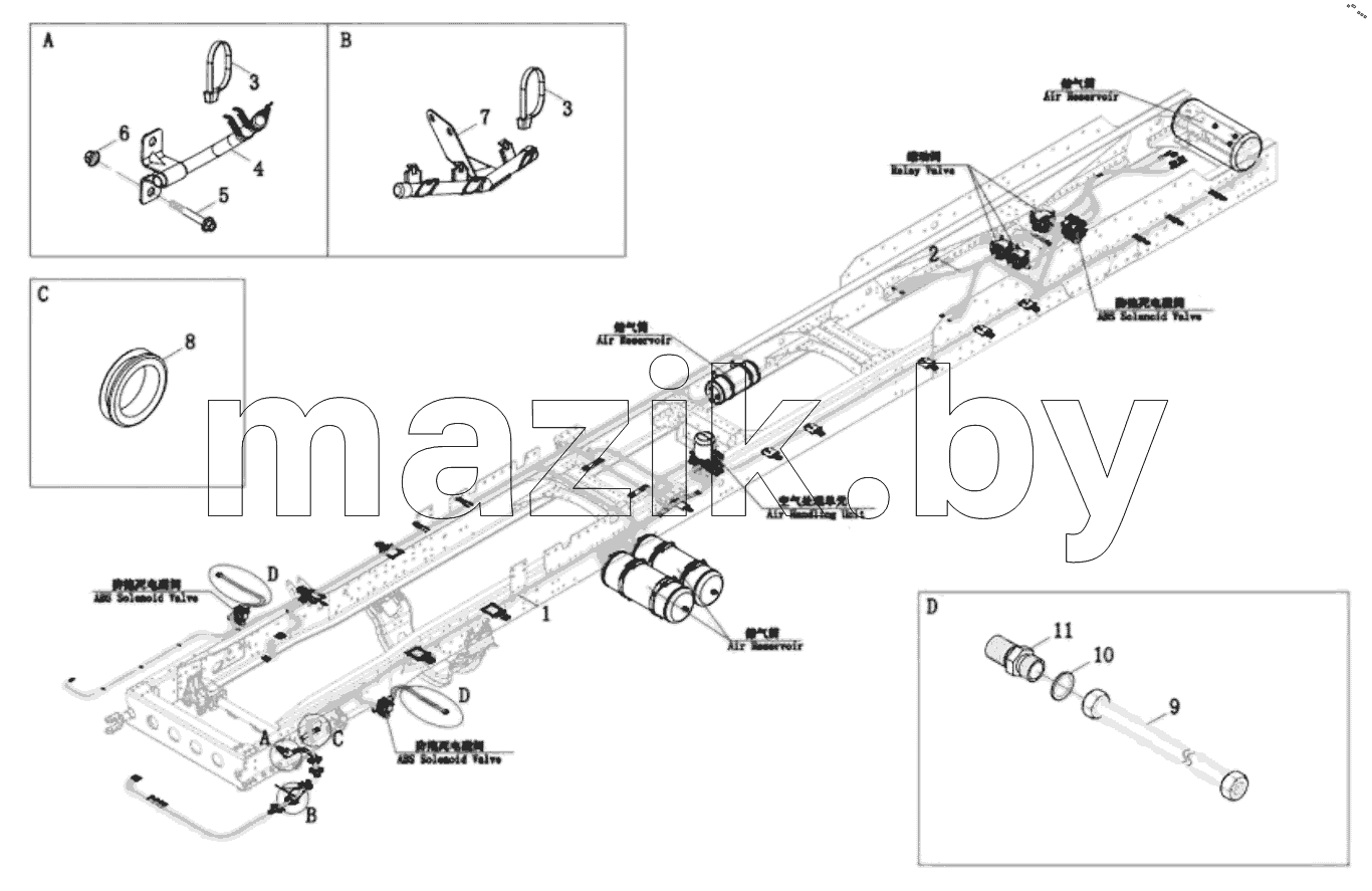  Brake Pipeline Logic Assembly