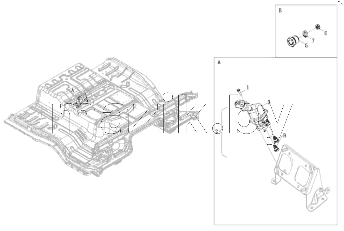  Hand Brake Valve Assembly