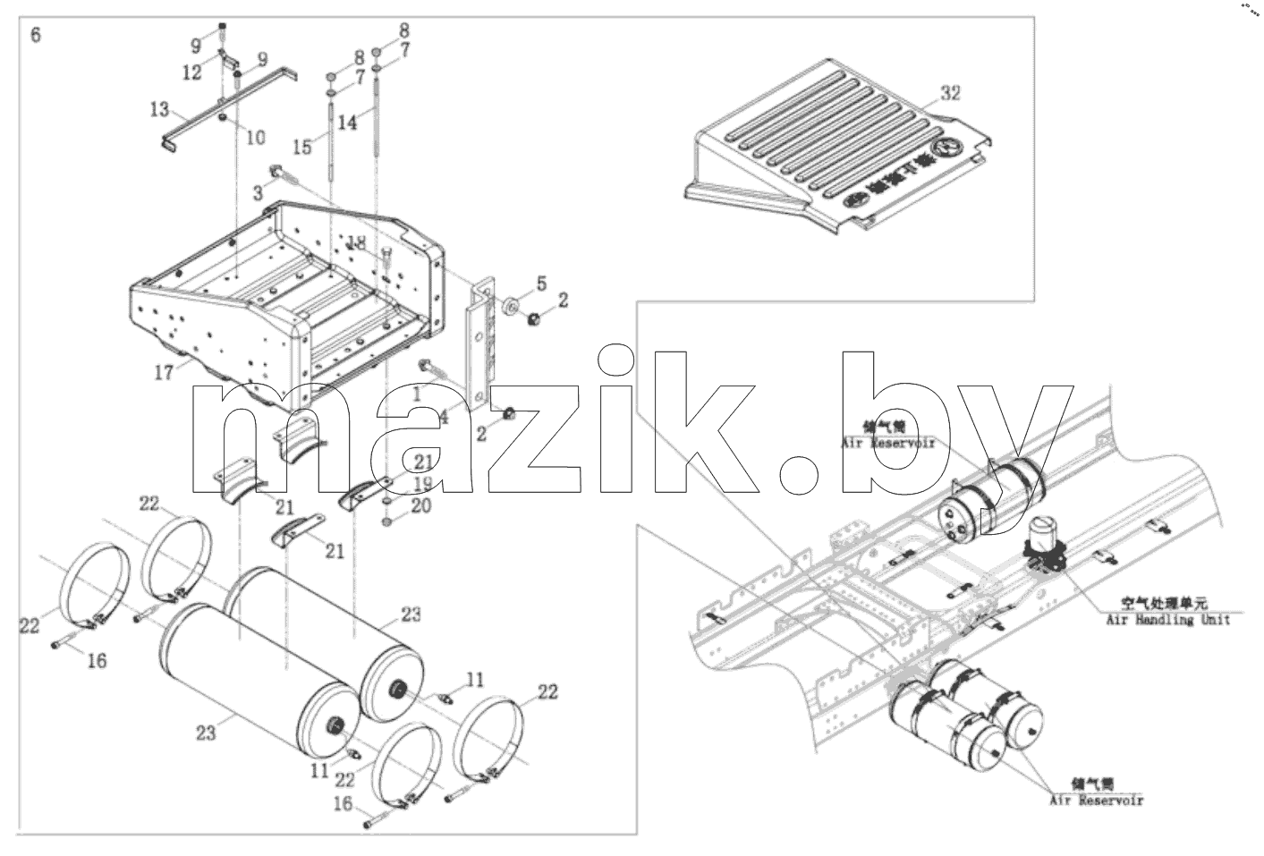  Air Reservoir Device Logic Assembly