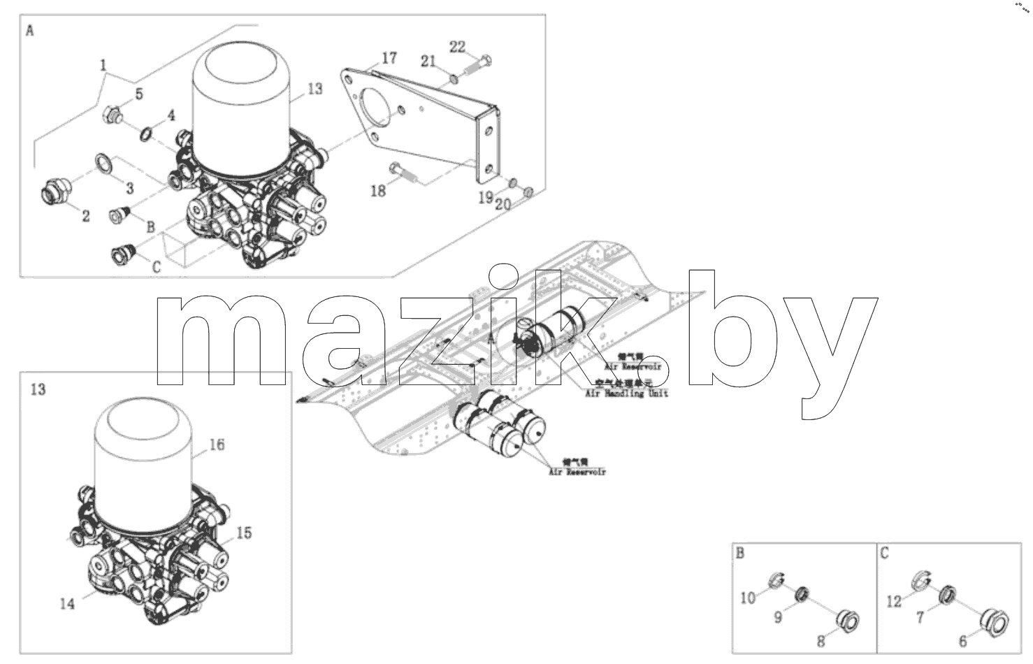  Air Handling Unit Assembly