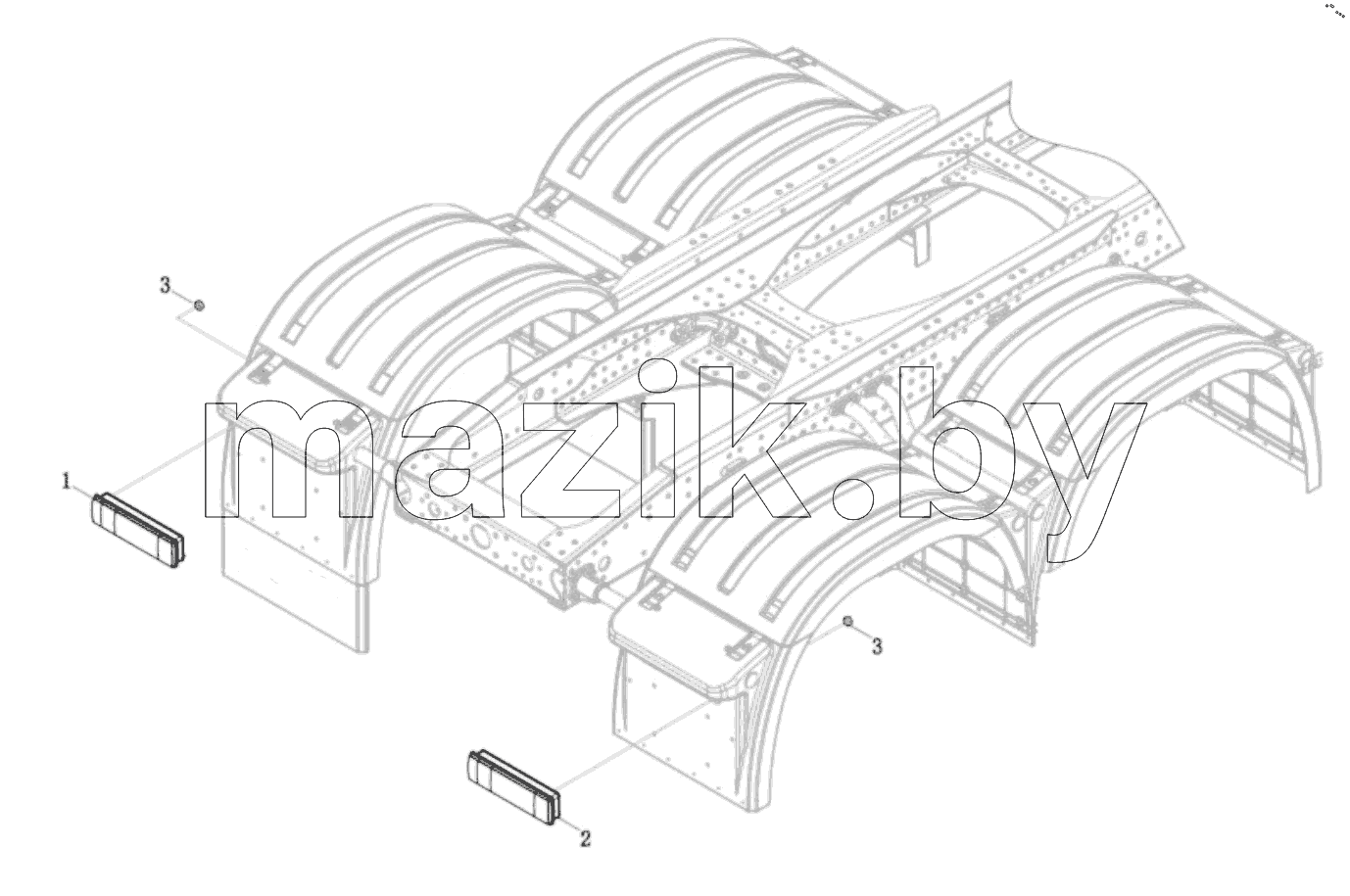  Rear Combined Lamp Assembly