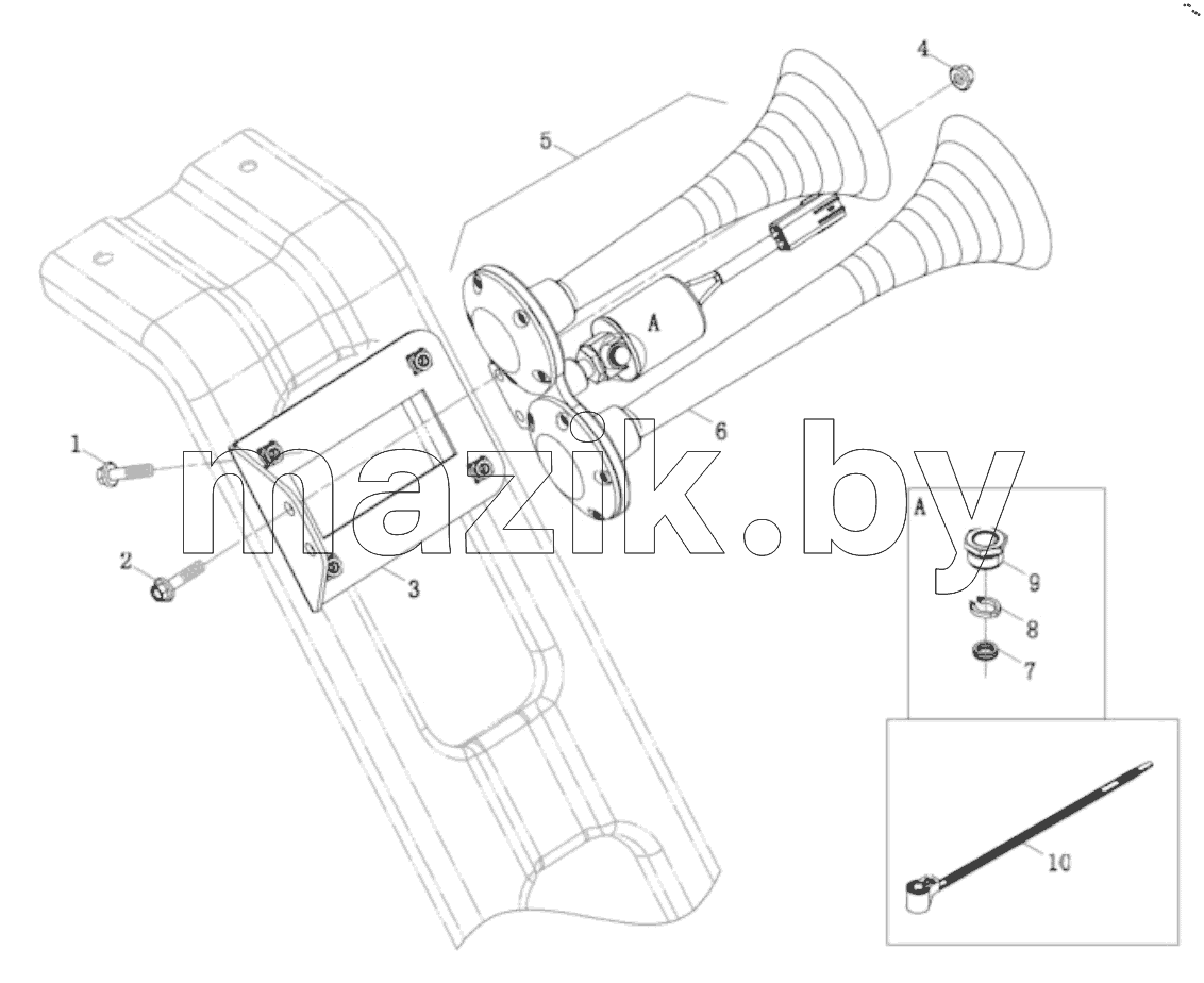  Air Horn Logic Assembly