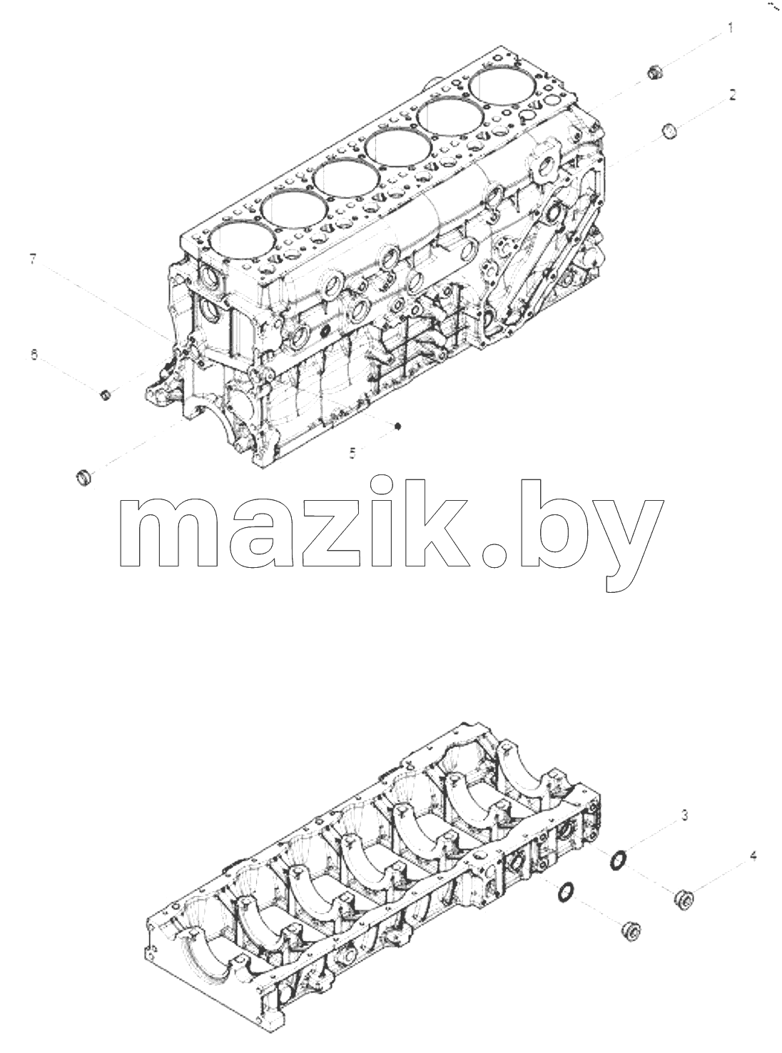  Engine Block Assy