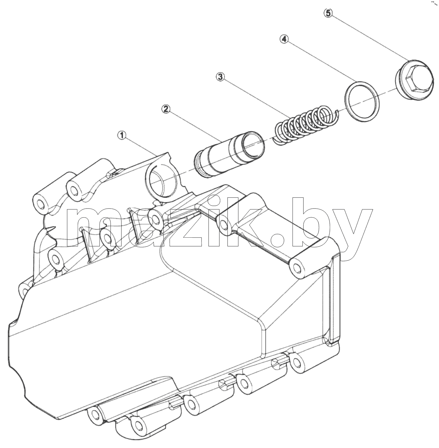  Oil Cooler Cap Assembly