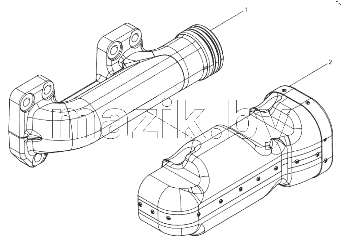  Exhaust Manifold Heat Shield Assembly